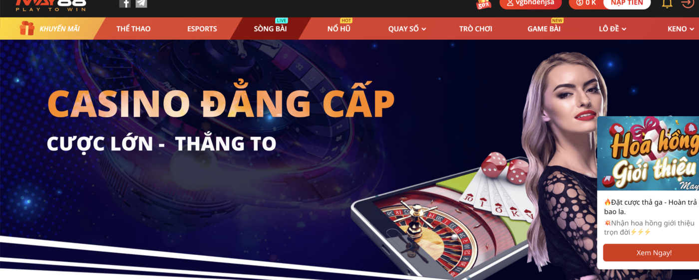 Casino tại nhà cái May88