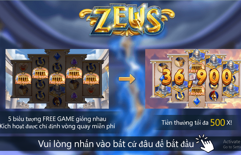 Thần Zeus May88