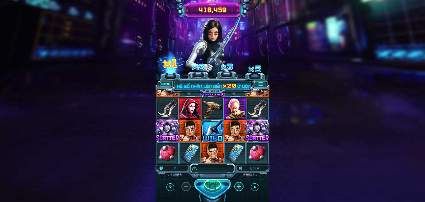 Alita Thiên thần chiến binh – Game slot đổi thưởng đình đám tại May88 