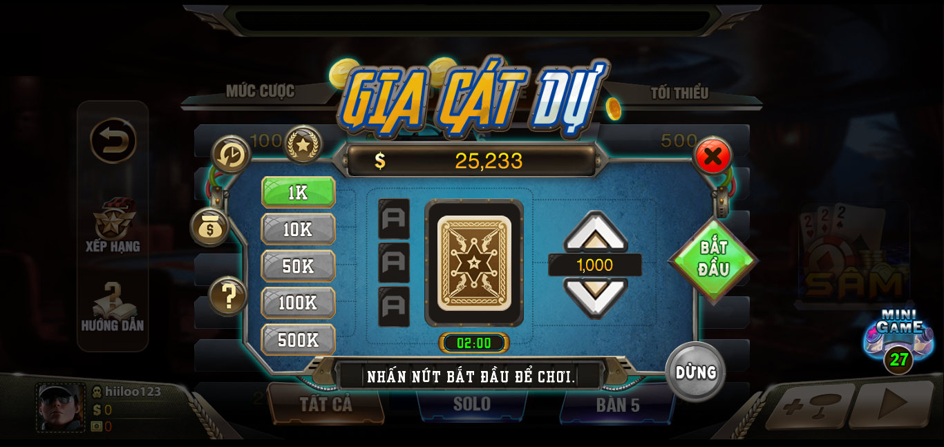 Mini game Gia cát dự – Game slot mini mới nhất tại May88 