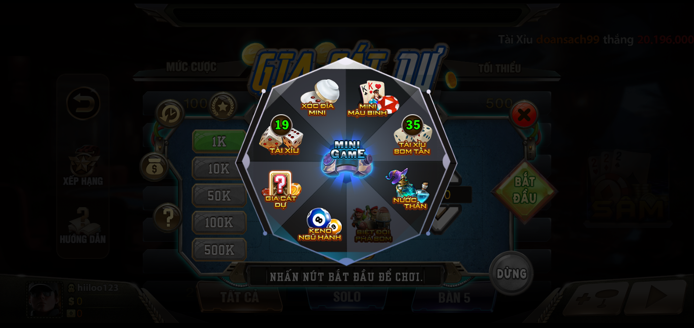 Mini game Gia cát dự – Game slot mini mới nhất tại May88 