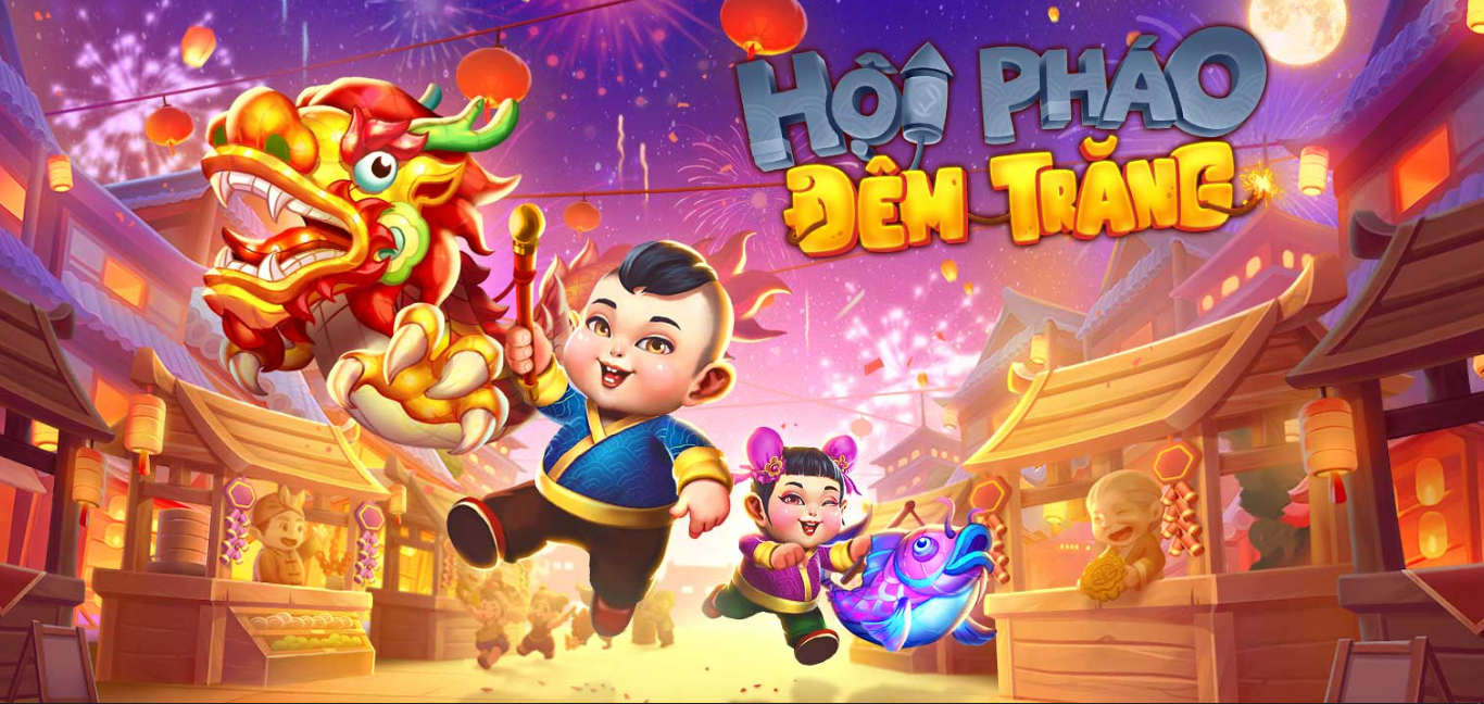 Game slot Hội pháo đêm trăng với tỷ lệ thưởng cực cao tại May88 