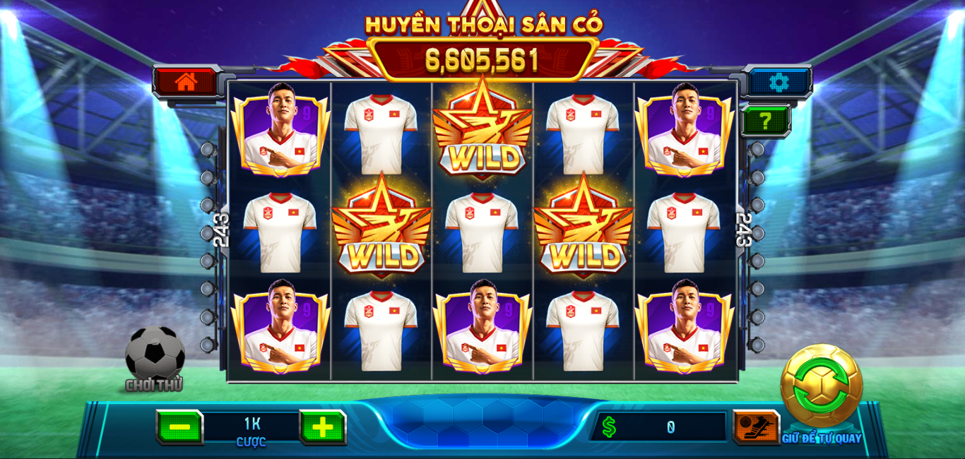 Slot game Huyền thoại sân cỏ May88 