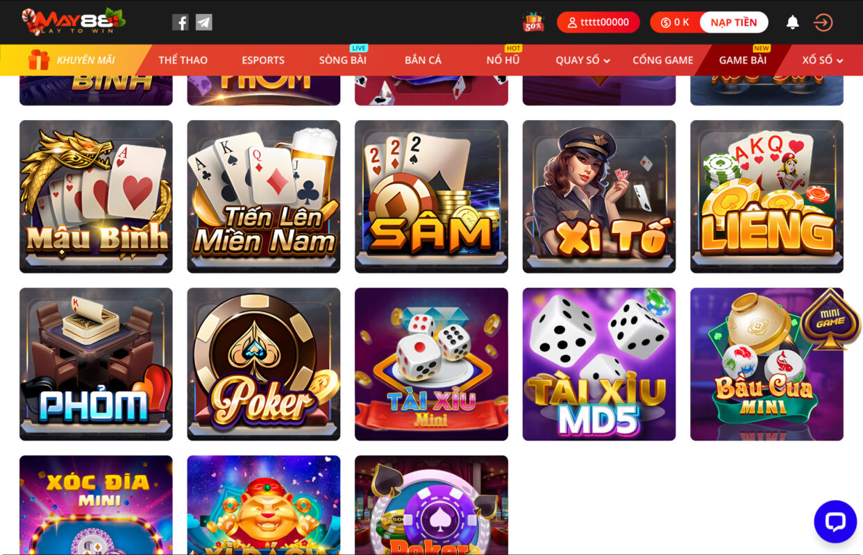 Game bài liêng hấp dẫn