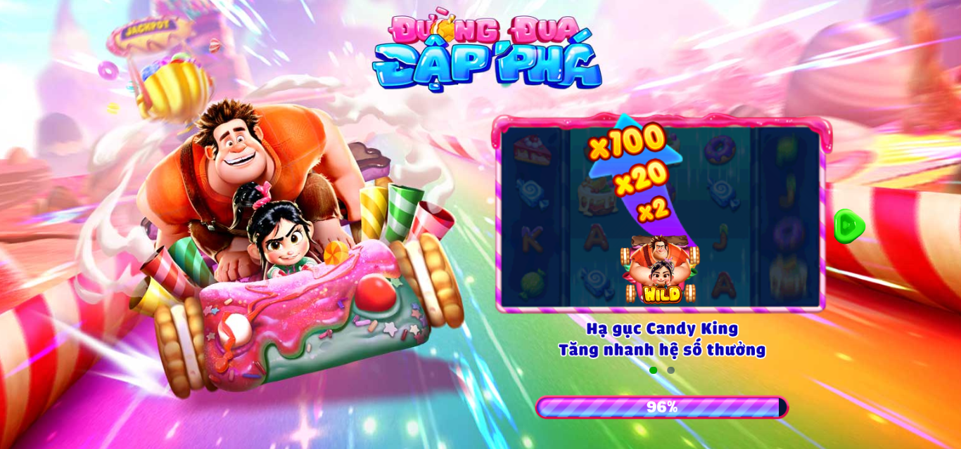 Giới thiệu slot game Đường đua đập phá mới nhất tại May88 club 