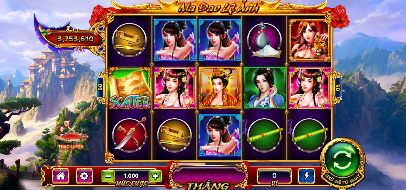 Ma Đao Lệ Ảnh – Đỉnh cao giao diện game slot nổ hũ nhà cái May88 